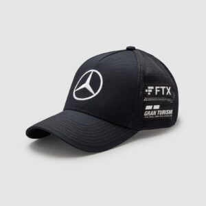 Casquette Mercedes Petronas Trucker Lewis Hamilton 2022 Noir : Style et Performance