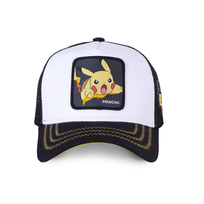 Casquette Pokémon Pikachu Blanc