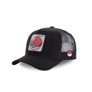 Casquette Pokémon Pokeball Noir