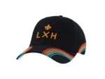 Casquette Lxh HÉRITAGE RÉTRO NOIR / ORANGÉ