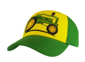 Casquette John Deere tracteur vintage pour enfants