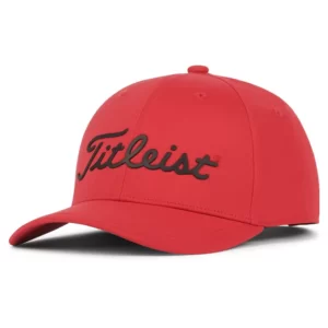 Casquette de Golf Titleist Junior Players Performance Ball Marker Red Black